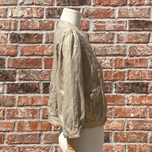 Jolt (Neiman Marcus) khaki/gold juniors vintage jacket / L / Excellent condition - Picture 9 of 17